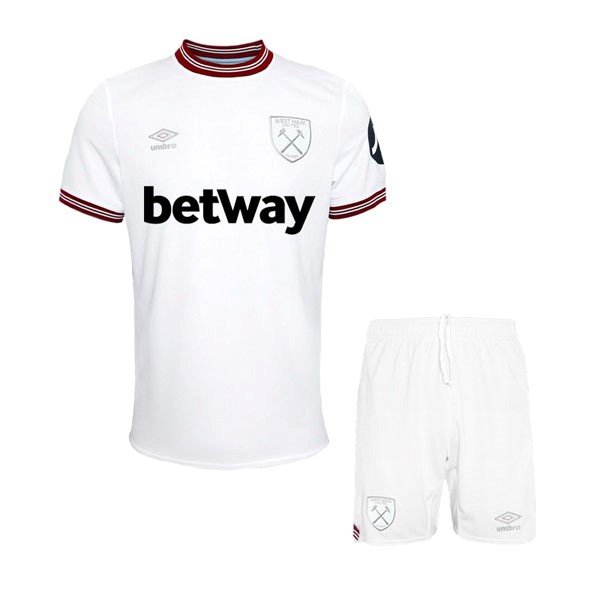 Camiseta West Ham 2ª Niño 2023/24